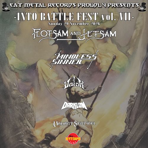 Flotsam And Jetsam, Whiplash και Artillery επικεφαλής στο Into Battle Festival Vol. VII